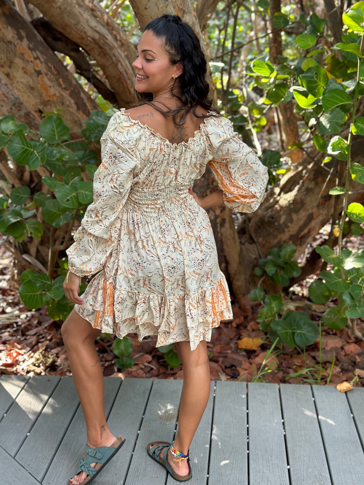 Princess Long Sleeve Short Dress – K&K Bohemian