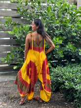 Tie Dye wide leg jumper