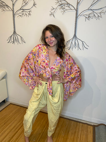 Semi Harem Button Pants